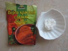 Маска для ногтей с красным перцем